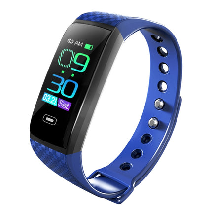 CK17S 0.96 inches IPS Screen Smart Bracelet IP67 Waterproof, Support Call Reminder / Heart Rate Monitoring / Blood Pressure Monitoring / Sleep Monitoring (Blue)-garmade.com
