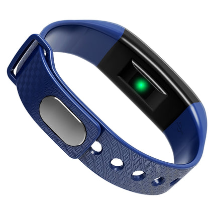 CK17S 0.96 inches IPS Screen Smart Bracelet IP67 Waterproof, Support Call Reminder / Heart Rate Monitoring / Blood Pressure Monitoring / Sleep Monitoring (Blue)-garmade.com