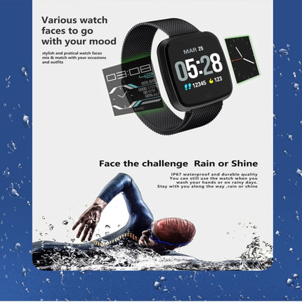 DTNO.1 G12 1.3 inches OLED Color Screen Smart Bracelet IP67 Waterproof, Steel Watchband, Support Call Reminder /Heart Rate Monitoring /Sedentary Reminder /Multi-sport Mode(Silver)-garmade.com