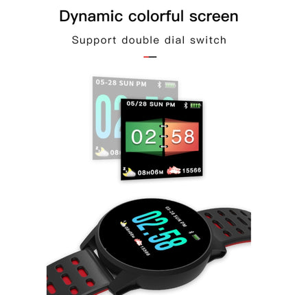 KY108 1.3 inches 240x240 Resolution Smart Bracelet IP67 Waterproof, Support Call Reminder /Heart Rate Monitoring /Sleep Monitoring /Blood Pressure Monitoring /Blood Oxygen Monitoring (Green)-garmade.com