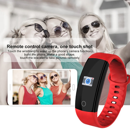 QS01 0.96 inches TFT Color Screen Smart Bracelet IP67 Waterproof, Support Call Reminder /Heart Rate Monitoring /Sleep Monitoring /Blood Pressure Monitoring /Sedentary Reminder (Coffee)-garmade.com