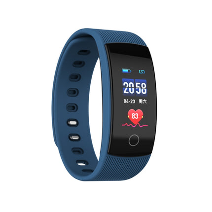 QS80 Plus 0.96 inches TFT Color Screen Smart Bracelet IP67 Waterproof, Support Call Reminder /Heart Rate Monitoring /Sleep Monitoring /Blood Pressure Monitoring /Sedentary Reminder (Blue)-garmade.com