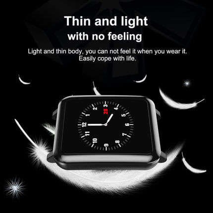 T2 1.3 inches TFT IPS Color Screen Smart Bracelet IP67 Waterproof, Support Call Reminder /Heart Rate Monitoring /Sleep Monitoring /Sedentary Reminder /Blood Pressure Monitoring /Blood Oxygen Monitoring (Black)-garmade.com