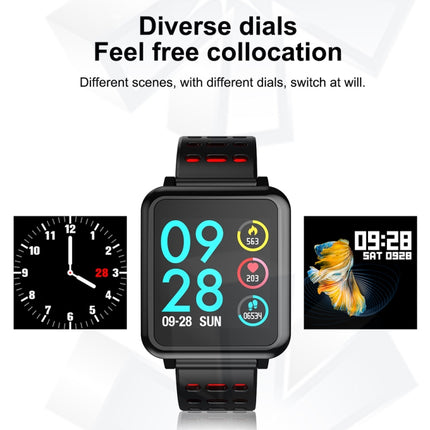 T2 1.3 inches TFT IPS Color Screen Smart Bracelet IP67 Waterproof, Support Call Reminder /Heart Rate Monitoring /Sleep Monitoring /Sedentary Reminder /Blood Pressure Monitoring /Blood Oxygen Monitoring (Black)-garmade.com