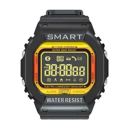 EX16T 1.21 inches LCD Screen Smart Watch 50m Waterproof, Support Pedometer / Call Reminder / Motion Monitoring / Remote Camera(Orange)-garmade.com