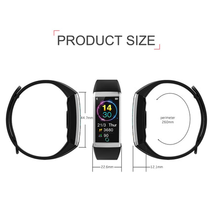 TD19 1.14 inches IPS Screen Smart Bracelet IP67 Waterproof, Support Call Reminder / Heart Rate Monitoring / Blood Pressure Monitoring / Sleep Monitoring / Remote Camera (Black)-garmade.com