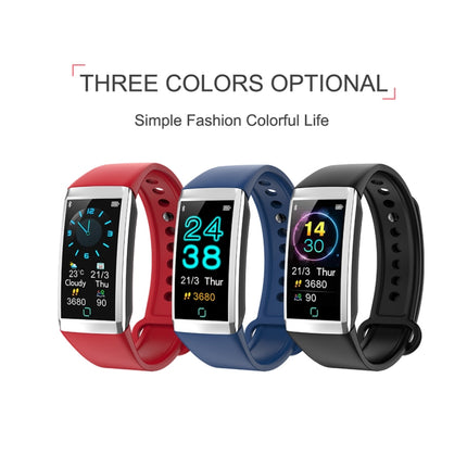 TD19 1.14 inches IPS Screen Smart Bracelet IP67 Waterproof, Support Call Reminder / Heart Rate Monitoring / Blood Pressure Monitoring / Sleep Monitoring / Remote Camera (Blue)-garmade.com