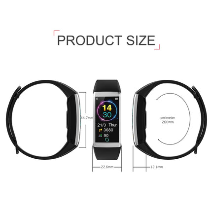 TD19 1.14 inches IPS Screen Smart Bracelet IP67 Waterproof, Support Call Reminder / Heart Rate Monitoring / Blood Pressure Monitoring / Sleep Monitoring / Remote Camera (Blue)-garmade.com