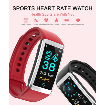 TD19 1.14 inches IPS Screen Smart Bracelet IP67 Waterproof, Support Call Reminder / Heart Rate Monitoring / Blood Pressure Monitoring / Sleep Monitoring / Remote Camera (Blue)-garmade.com