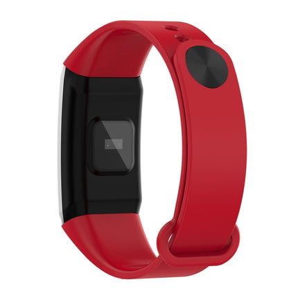 TD19 1.14 inches IPS Screen Smart Bracelet IP67 Waterproof, Support Call Reminder / Heart Rate Monitoring / Blood Pressure Monitoring / Sleep Monitoring / Remote Camera (Red)-garmade.com