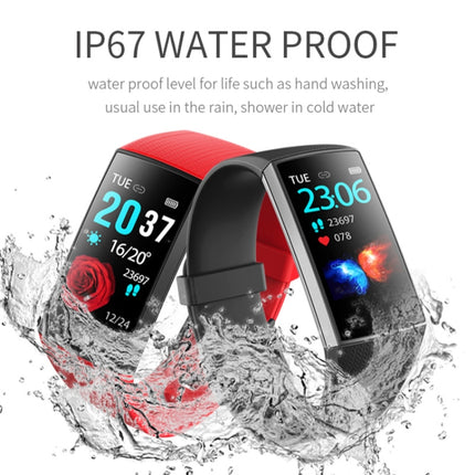 CY11 1.14 inches IPS Color Screen Smart Bracelet IP67 Waterproof, Support Step Counting / Call Reminder / Heart Rate Monitoring / Sleep Monitoring (Blue)-garmade.com