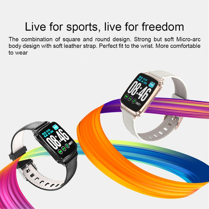 M8 1.3 inch IPS Color Screen Smart Bracelet IP67 Waterproof, Support Step Counting / Call Reminder / Heart Rate Monitoring / Sleep Monitoring (Black)-garmade.com