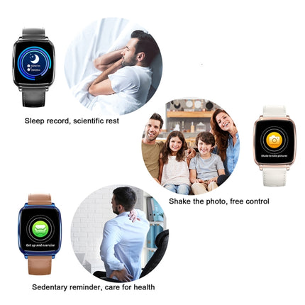 M8 1.3 inch IPS Color Screen Smart Bracelet IP67 Waterproof, Support Step Counting / Call Reminder / Heart Rate Monitoring / Sleep Monitoring (Blue)-garmade.com
