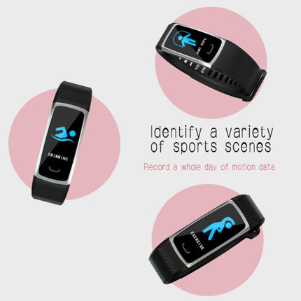 T8 0.96 inch TFT Color Screen Smart Bracelet IP68 Waterproof, Support 24h Heart Rate & Blood Pressure Monitoring / Sleep Monitoring / Multiple Sports Modes / Call Reminder (Black)-garmade.com