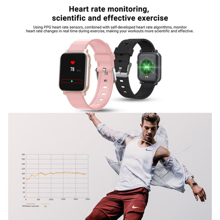 SMA-F1 1.3 inch TFT Full Touch Screen IP68 Waterproof Smart Sports Watch, Support Dynamic Heart Rate & Blood Pressure & Sleep Detection / Bluetooth / Alarm Clock / Photo Control(Silver Grey)-garmade.com