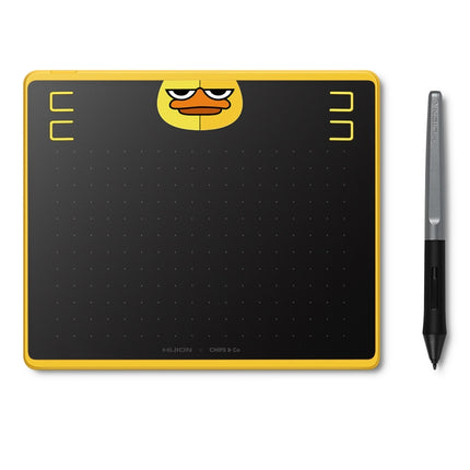 HUION HS64 Chips Special Edition 5080 LPI Art Drawing Tablet with Battery-free Pen for Fun-garmade.com