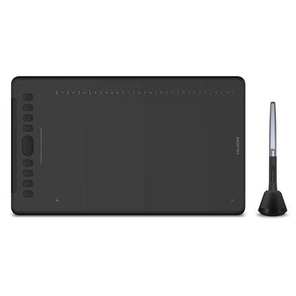 HUION H1161 5080 LPI Touch Strip Art Drawing Tablet for Fun, with Battery-free Pen & Pen Holder-garmade.com