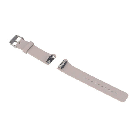 Solid Color Wrist Strap Watch Band for Galaxy Gear S2 R720(Khaki)-garmade.com
