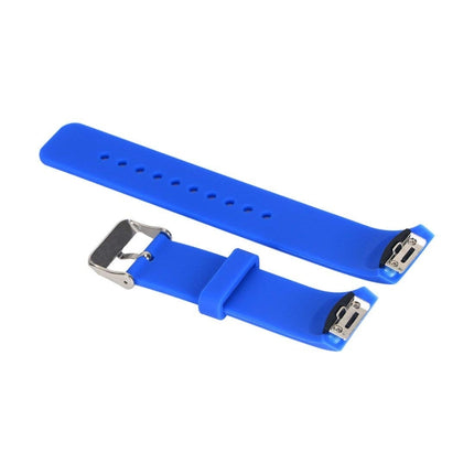 Solid Color Wrist Strap Watch Band for Galaxy Gear S2 R720(Blue)-garmade.com