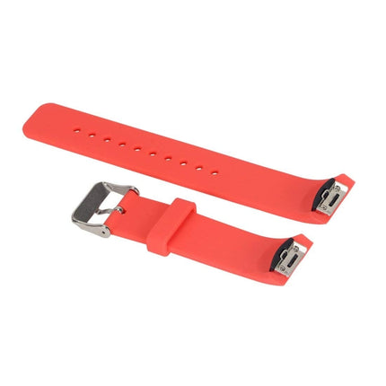 Solid Color Wrist Strap Watch Band for Galaxy Gear S2 R720(Melon Red)-garmade.com