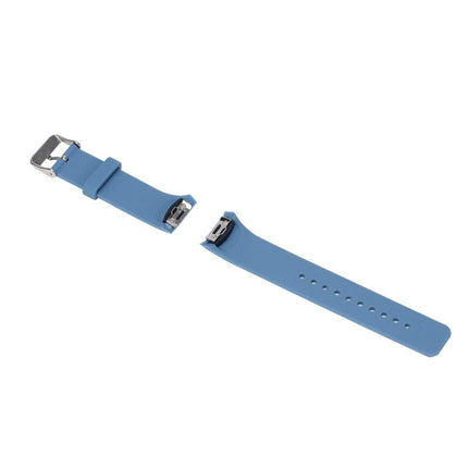 Solid Color Wrist Strap Watch Band for Galaxy Gear S2 R720(Navy Blue)-garmade.com