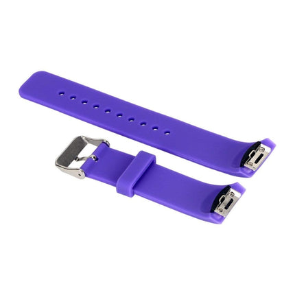 Solid Color Wrist Strap Watch Band for Galaxy Gear S2 R720(Purple)-garmade.com