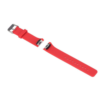 Solid Color Wrist Strap Watch Band for Galaxy Gear S2 R720(Red)-garmade.com