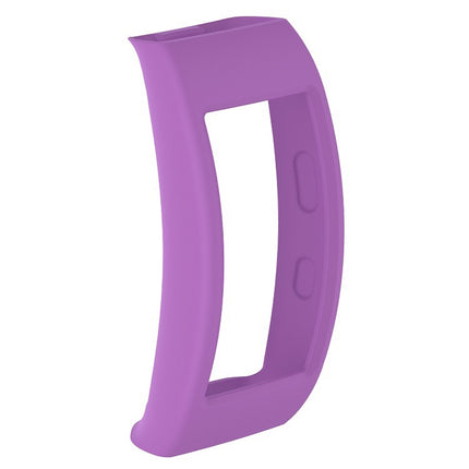 For Galaxy Gear Fit2 / Fit2 Pro R360 Watch Protective Case(Purple)-garmade.com