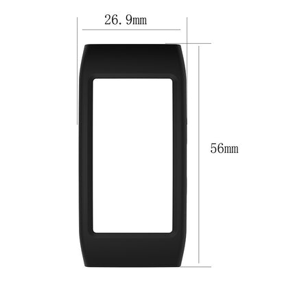 For Galaxy Gear Fit2 / Fit2 Pro R360 Watch Protective Case(Purple)-garmade.com