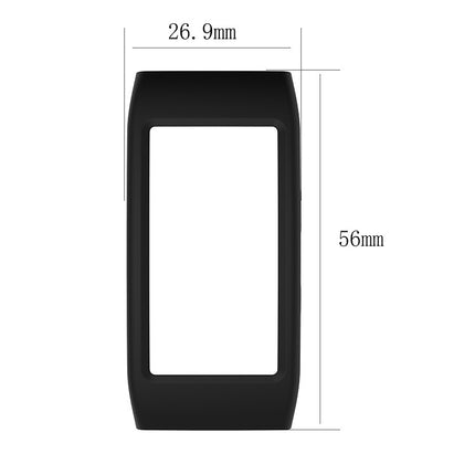 For Galaxy Gear Fit2 / Fit2 Pro R360 Watch Protective Case(Cyan)-garmade.com