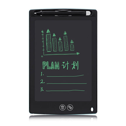 8.5-inch LCD Writing Tablet, Supports One-click Clear & Local Erase (Black)-garmade.com