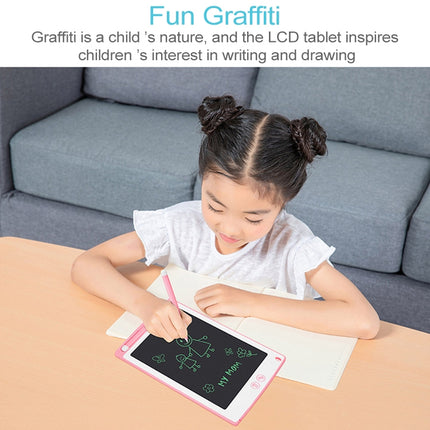 8.5-inch LCD Writing Tablet, Supports One-click Clear & Local Erase (Pink)-garmade.com