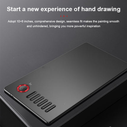 VEIKK A15PRO 10x6 inch 5080 LPI Type-C Interface Smart Touch Electronic Graphic Tablet (Grey)-garmade.com