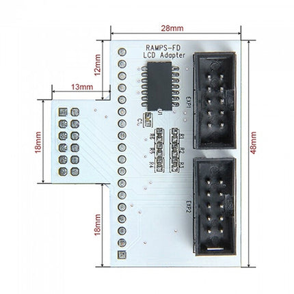 3D Printer LCD Panel Adapter for RAMPS-FD-garmade.com