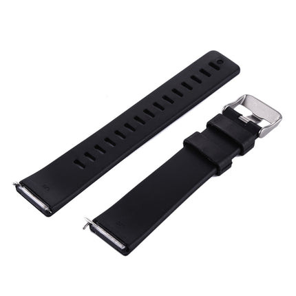 For Fitbit Versa / Versa 2 Simple Fashion Silicone Watch Strap(Violet)-garmade.com