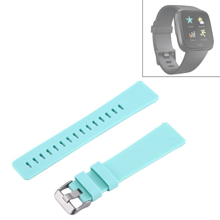For Fitbit Versa / Versa 2 Simple Fashion Silicone Watch Strap(Green)-garmade.com