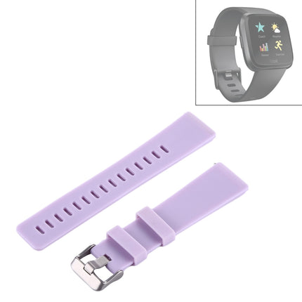 For Fitbit Versa / Versa 2 Simple Fashion Silicone Watch Strap(Light Pink)-garmade.com