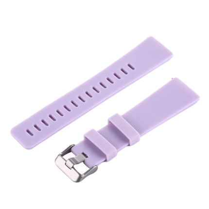 For Fitbit Versa / Versa 2 Simple Fashion Silicone Watch Strap(Light Pink)-garmade.com
