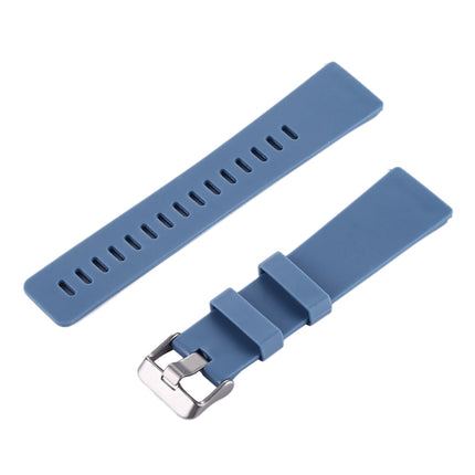For Fitbit Versa / Versa 2 Simple Fashion Silicone Watch Strap(Blue)-garmade.com