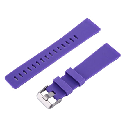 For Fitbit Versa / Versa 2 Simple Fashion Silicone Watch Strap(Purple)-garmade.com