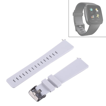 For Fitbit Versa / Versa 2 Simple Fashion Silicone Watch Strap(White)-garmade.com