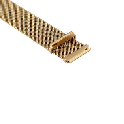 For Samsung Gear S3 Classic Milanese Loop Magnetic Stainless Steel Watchband(Gold)-garmade.com