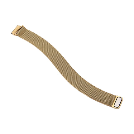 For Samsung Gear S3 Classic Milanese Loop Magnetic Stainless Steel Watchband(Gold)-garmade.com