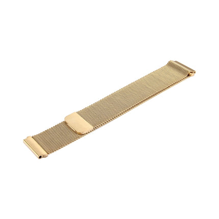 For Samsung Gear S3 Classic Milanese Loop Magnetic Stainless Steel Watchband(Gold)-garmade.com