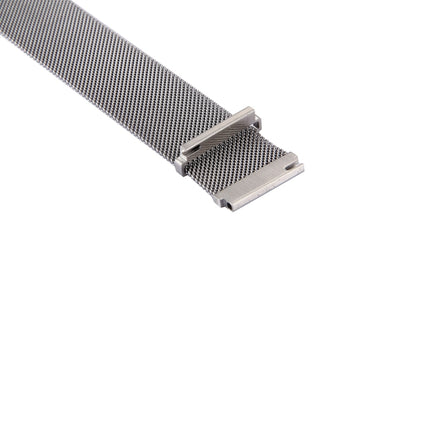 For Samsung Gear S3 Classic Milanese Loop Magnetic Stainless Steel Watchband(Silver)-garmade.com