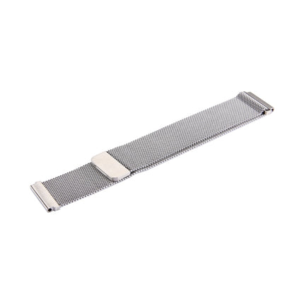 For Samsung Gear S3 Classic Milanese Loop Magnetic Stainless Steel Watchband(Silver)-garmade.com
