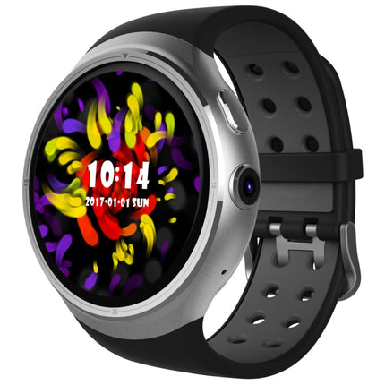 Z10 400*400 Pixel AMOLED 1.39 Inch Round Touch Screen Display Smart Watch, IP54 Waterproof, Support Pedometer / Heart Rate Monitor / GPS Navigation / Notification Remind / Call Reminder / Camera Remote Control / Calories Burned, Support Android 5.1(Silver-garmade.com