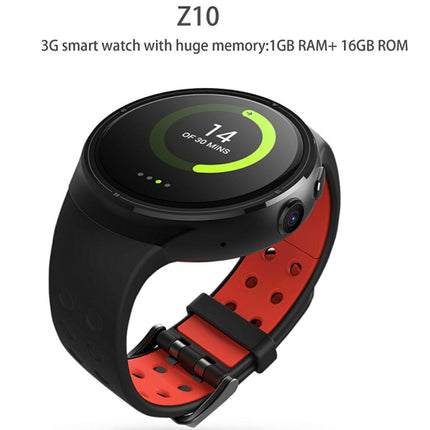 Z10 400*400 Pixel AMOLED 1.39 Inch Round Touch Screen Display Smart Watch, IP54 Waterproof, Support Pedometer / Heart Rate Monitor / GPS Navigation / Notification Remind / Call Reminder / Camera Remote Control / Calories Burned, Support Android 5.1(Silver-garmade.com