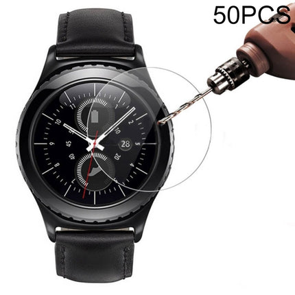 50 PCS For Galaxy Watch Active 42mm 0.26mm 2.5D Tempered Glass Film-garmade.com