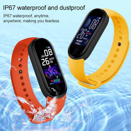 M5 0.96 inch TFT Color Screen Smart Bracelet,IP67 Waterproof, Support Call Reminder /Heart Rate Monitoring/Sleep Monitoring/Sedentary Reminder/Blood Pressure Monitoring / Blood Oxygen Monitoring (Black)-garmade.com